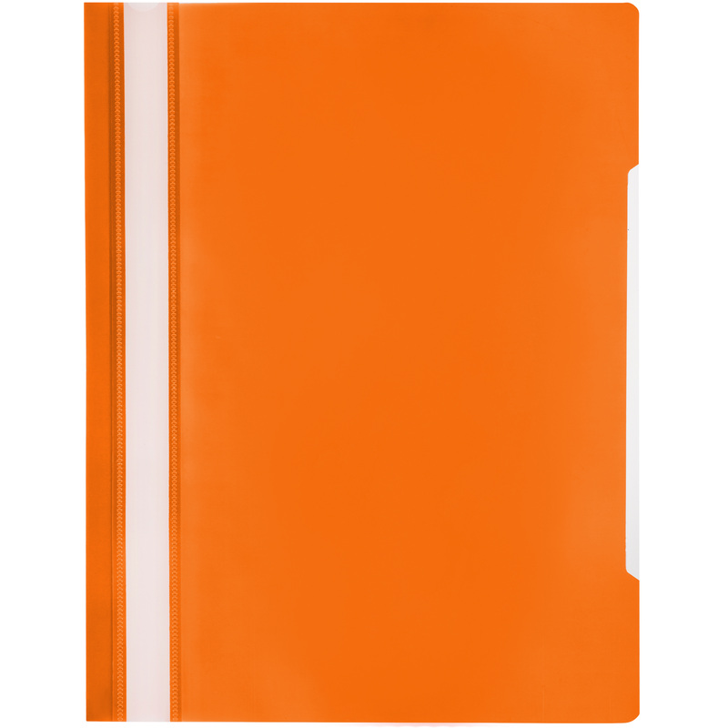 Изображение товара Скоросшиватель пластиковый Attache А4 до 100 листов оранжевый
