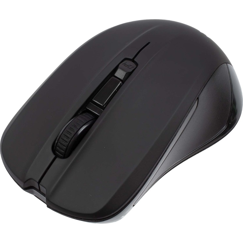 Изображение товара Беспроводная мышь Hiper HOMW-101-BT Bluetooth оптическая черная