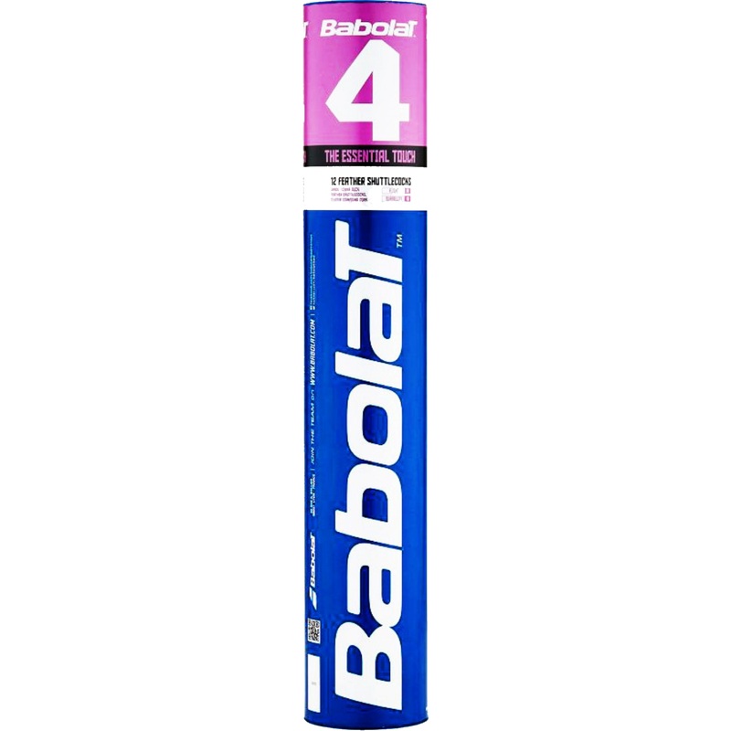Изображение товара Набор воланов для бадминтона Babolat 4 12 штук производственные характеристики