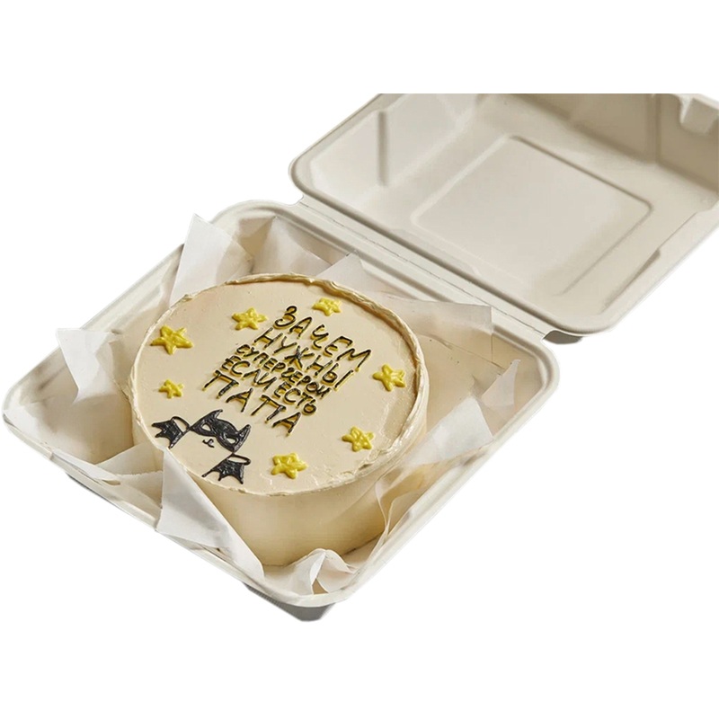 Изображение товара Бенто торт Лучшему папе 550 г - нежный муссовый десерт