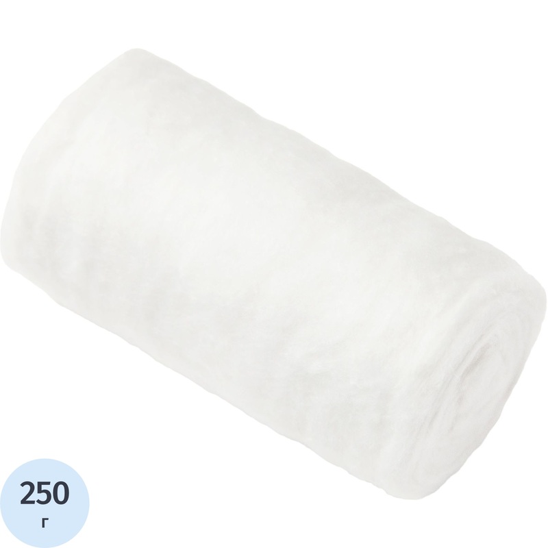 Изображение товара Гигроскопическая компрессная вата Лейко 250 г для медицины и косметологии