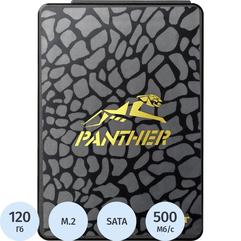 Изображение товара SSD накопитель Apacer Panther AS340 120 ГБ (AP120GAS340G-1)