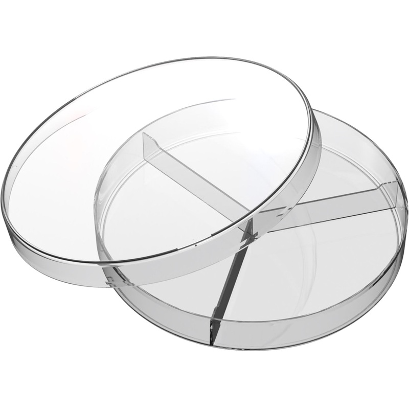 Изображение товара Чаша Петри Перинт 3-секционная 90 мм стерильная для лабораторий