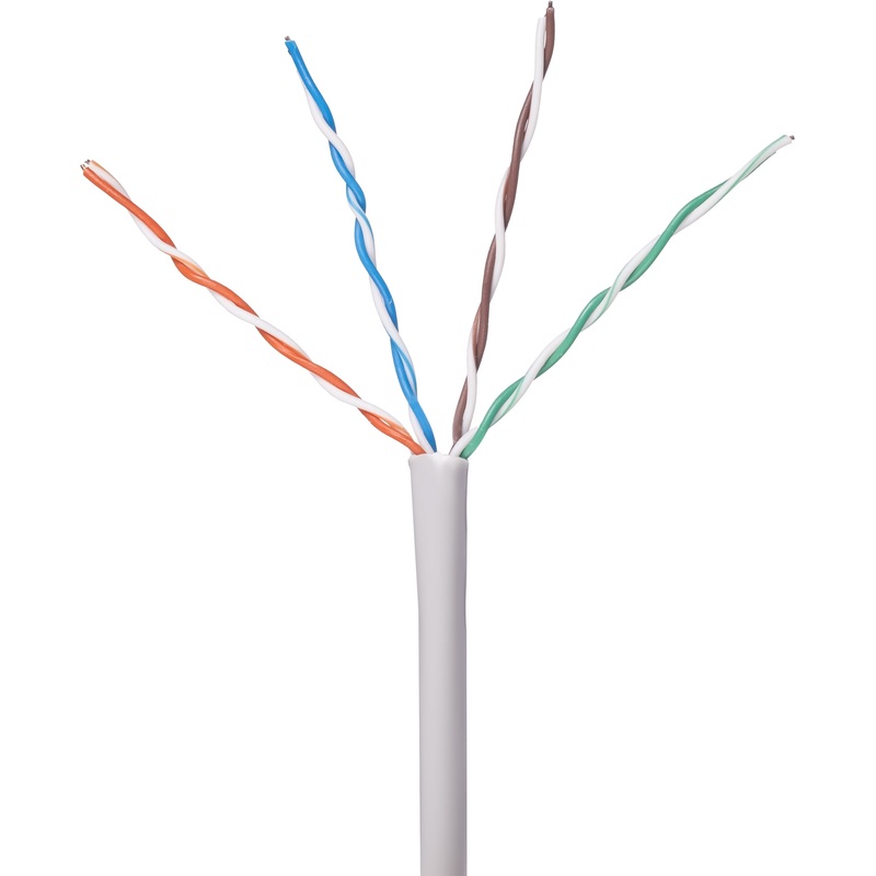 Изображение товара Кабель витая пара BigTech cat 5e BT-CECR-011 305 метров серый