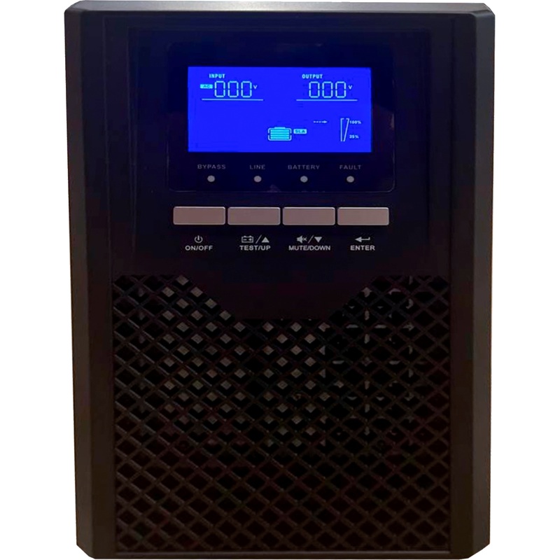 Изображение товара Источник бесперебойного питания Turbosky PT 1000VA онлайн с USB и дисплеем