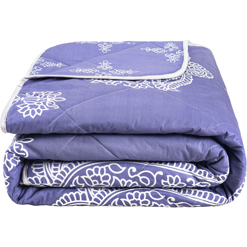 Изображение товара Одеяло 2-спальное Guten Morgen 172x205 см стёганое без канта синее