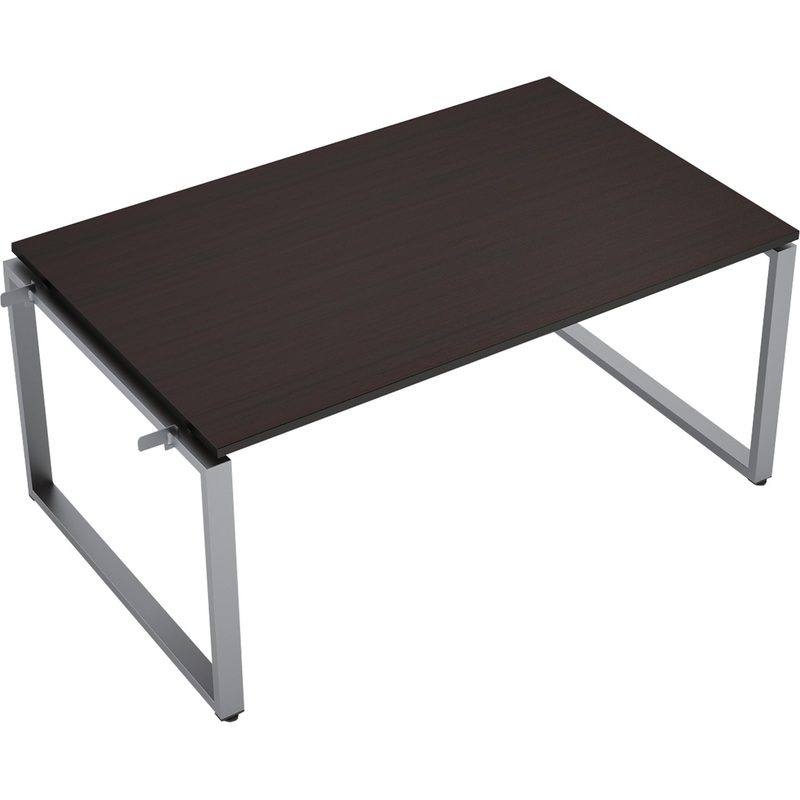 Изображение товара Элемент стола для переговоров Avance 6МПН-О.602 венге алюминий матовый 1200х1000х750 мм
