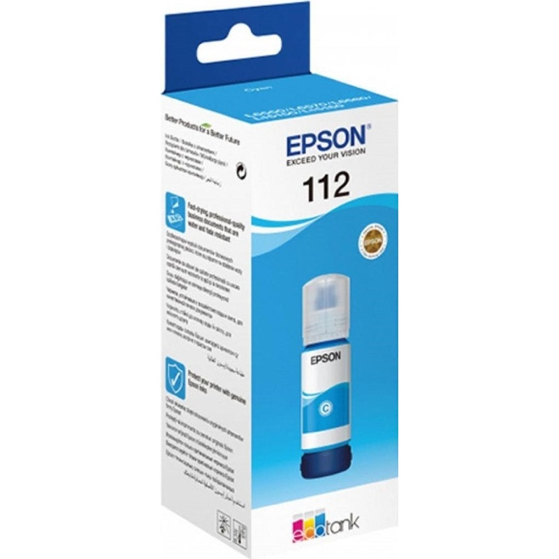 Изображение товара Чернила Epson T06C24A C13T06C24A голубые оригинальные
