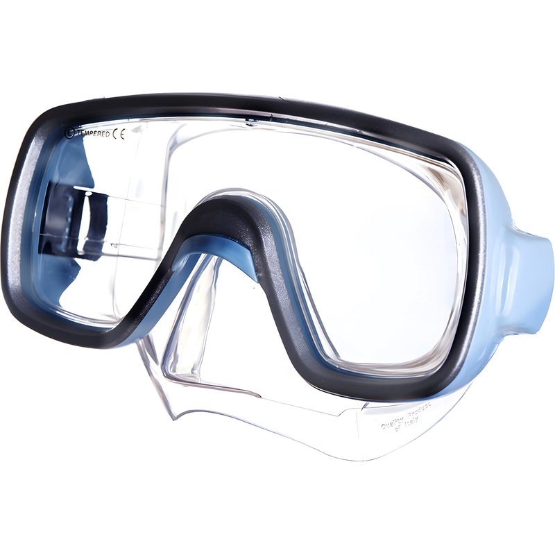 Изображение товара Маска для плавания Salvas Geo Md Mask голубая для взрослых и подростков