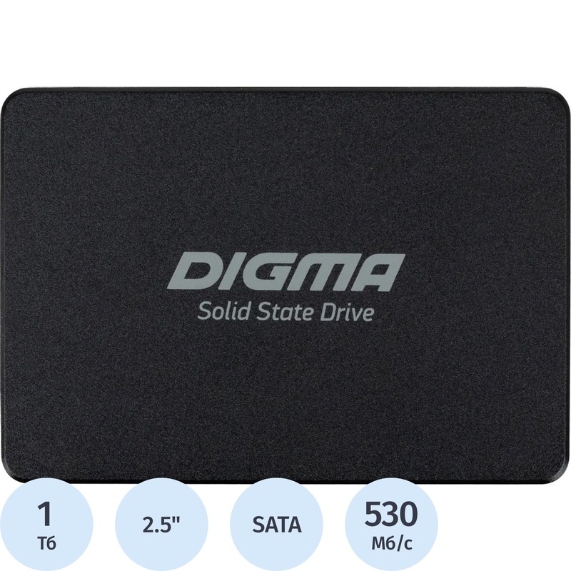 Изображение товара SSD накопитель Digma Run S9 1 ТБ (DGSR2001TS93T)
