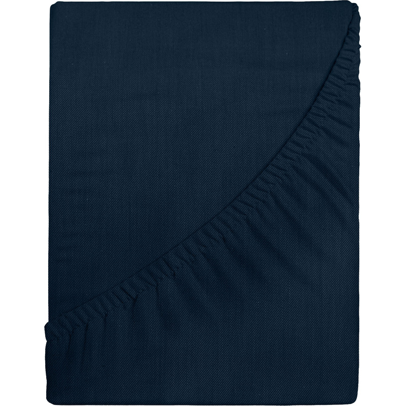 Изображение товара Простыня на резинке Verossa Twilight blue 140x200 см сатин с фиксатором