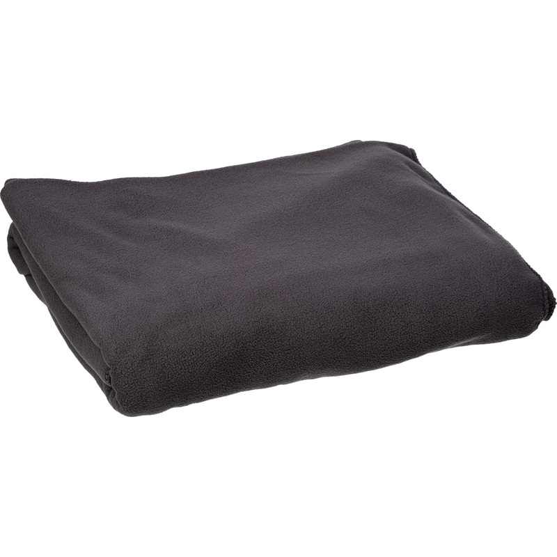 Изображение товара Плед флис 150х200 см серый теплый и мягкий для дома и отдыха