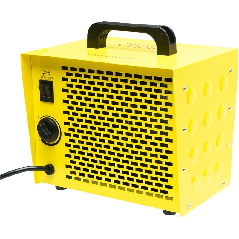 Изображение товара Пушка тепловая Eurolux ТЭПК-EU-3000 электрическая обогревательная для помещений 30 м2