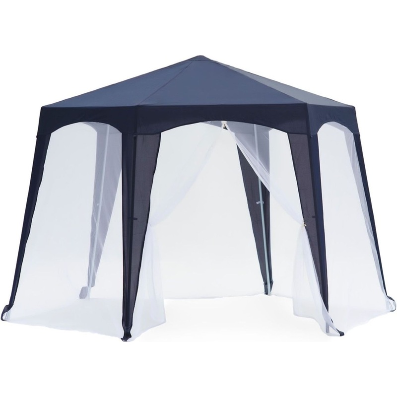 Изображение товара Садовый тент Green Glade синий 4000х3464х2600 мм для отдыха и пикников