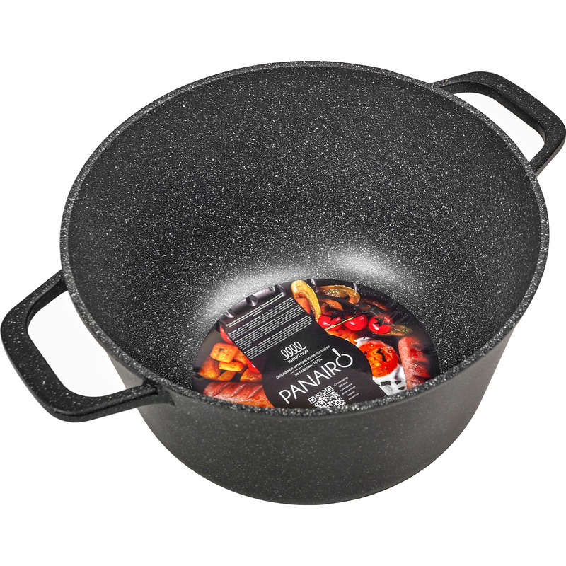 Изображение товара Казан литой алюминий Panairo Grantega 5 л индукция антипригарное покрытие