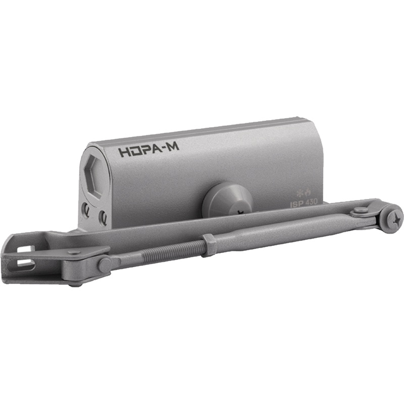 Изображение товара Доводчик дверной Isparus ISP 430 до 120 кг серый (16820)