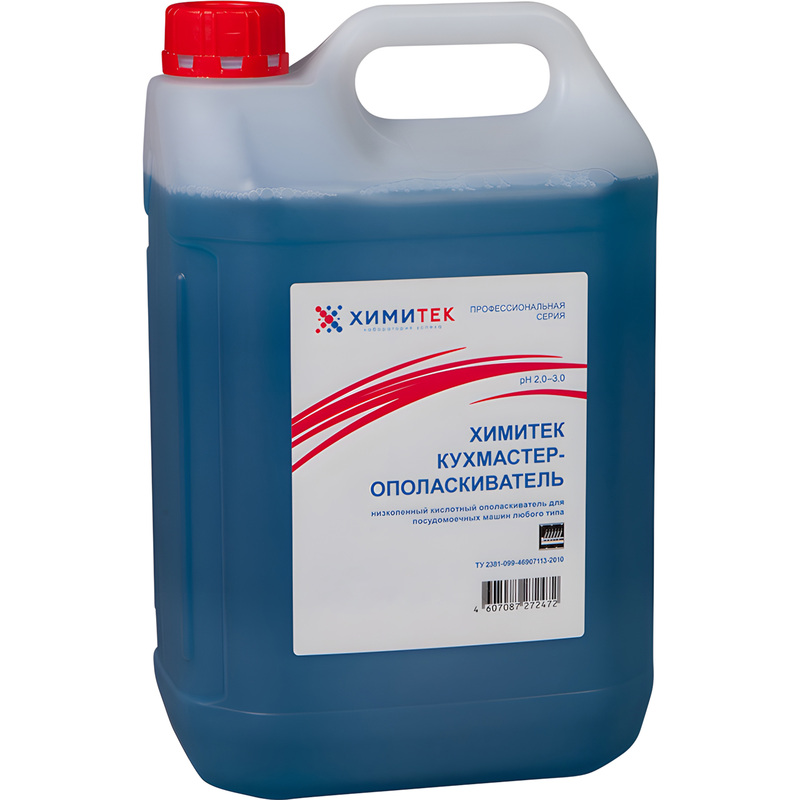 Изображение товара Ополаскиватель для посудомоечных машин Химитек Кухмастер-Ополаскиватель 5 л (концентрат)