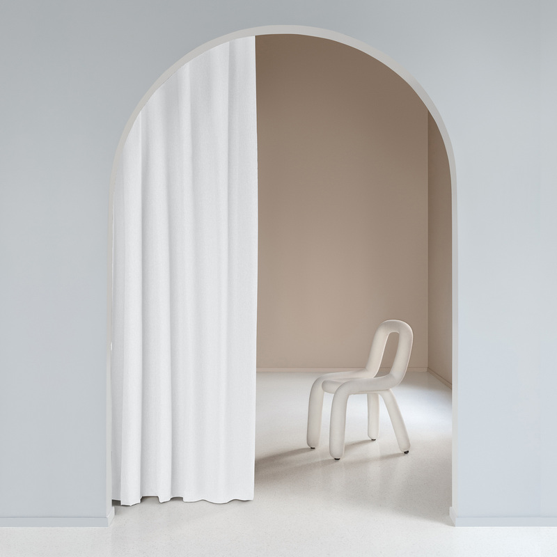 Изображение товара Комплект штор Волшебная ночь Рогожка (2 шторы 165x270 см, 2 подхвата) белый