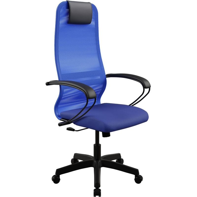 Изображение товара Кресло офисное для руководителя Ergolife SU-B-8 синий в комплекте