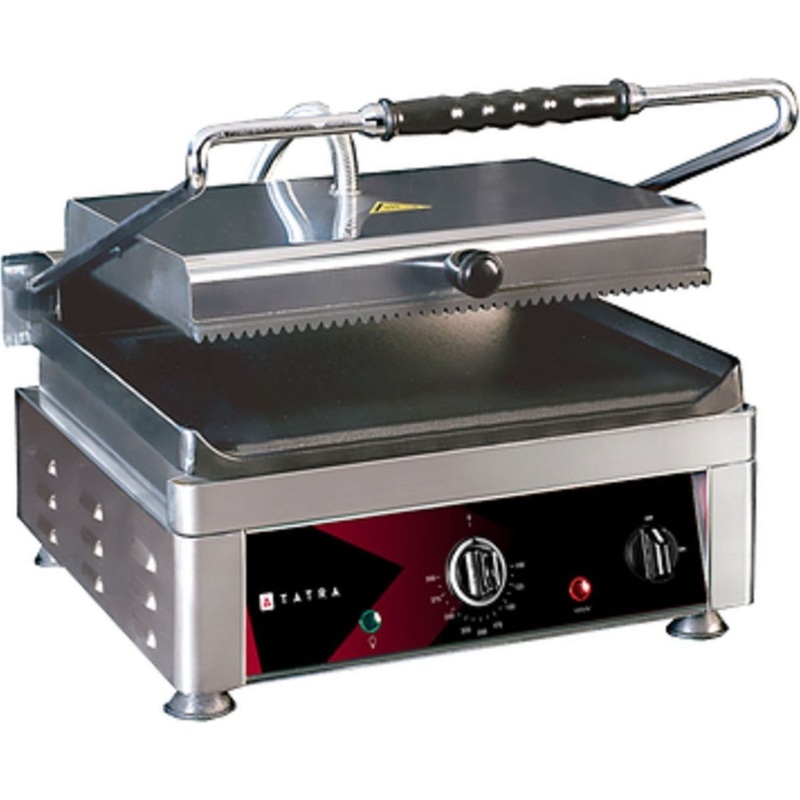 Изображение товара Гриль Tatra Tcg 2525 Rs для мяса и овощей, нержавейка, 2 поверхности