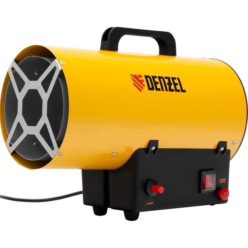 Изображение товара Пушка тепловая Denzel GHG-15 (96477) для обогрева помещений