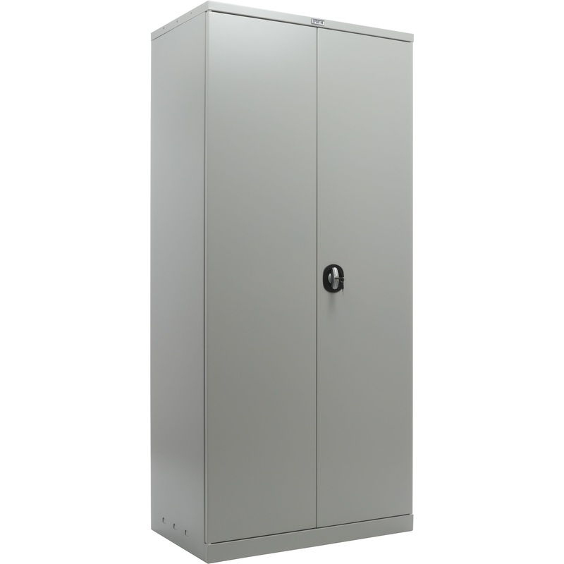 Изображение товара Металлический архивный шкаф Практик CB-22 с ключевым замком серый 1900x1000x500 мм