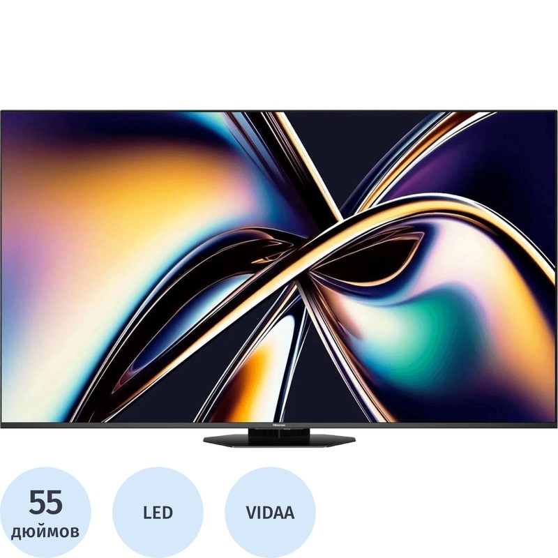 Изображение товара Телевизор Hisense 55U8Q 4K HDR Mini LED, VIDAA, 55"