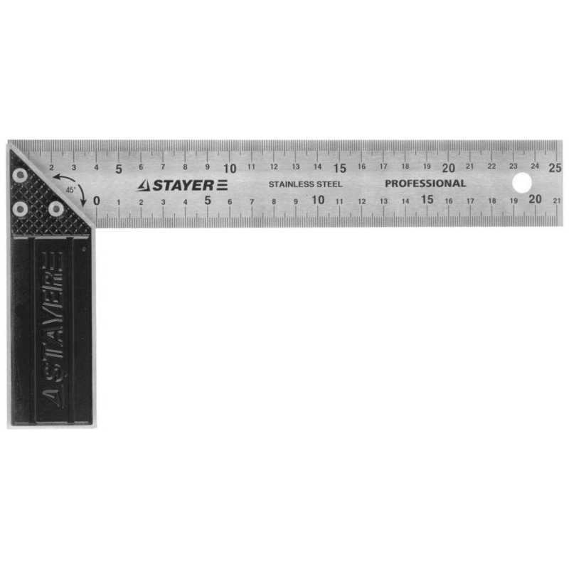 Изображение товара Угольник разметочный STAYER Profi 250 мм для столярных работ