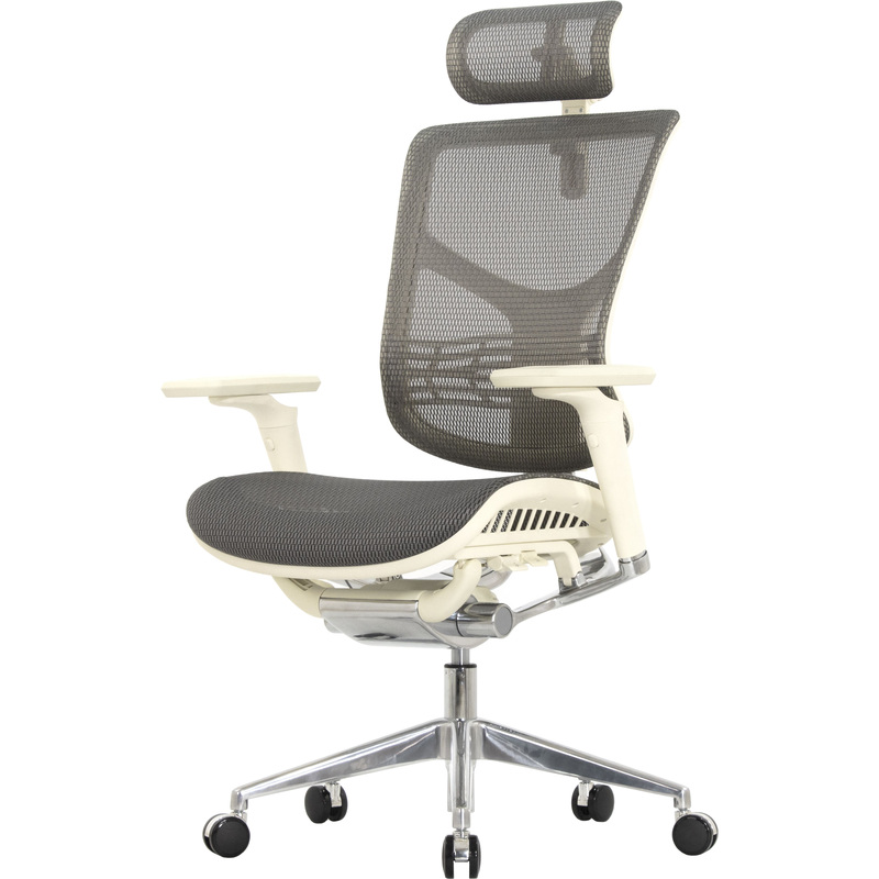 Изображение товара Кресло для руководителя Falto STAR серое из сетки и металла