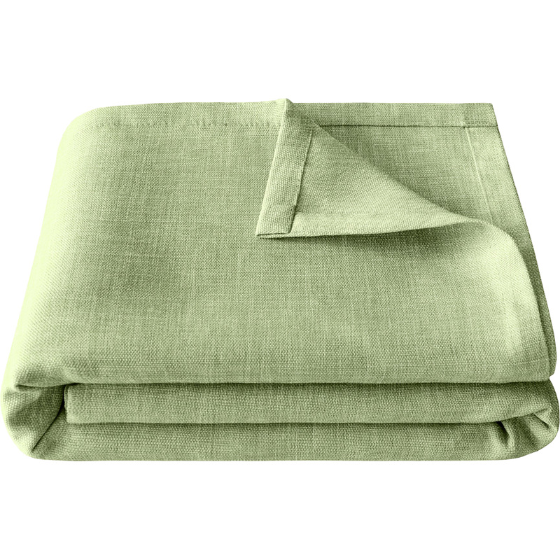 Изображение товара Покрывало Волшебная ночь рогожка 140x220 см светло-зеленое для дома