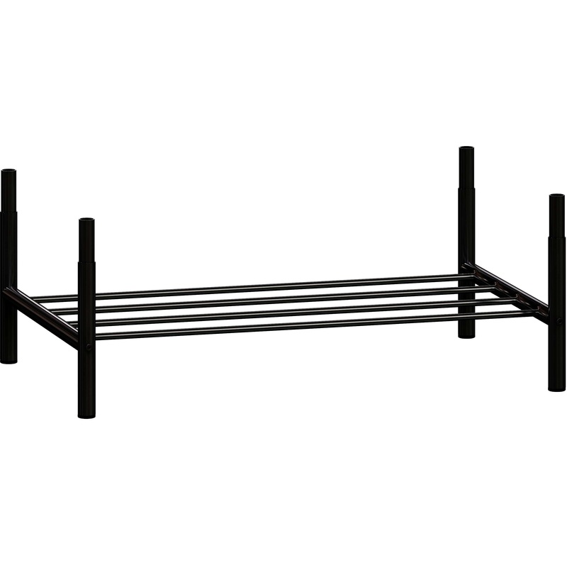 Изображение товара Полка для обуви Архель-1 черная (дополнительный модуль)