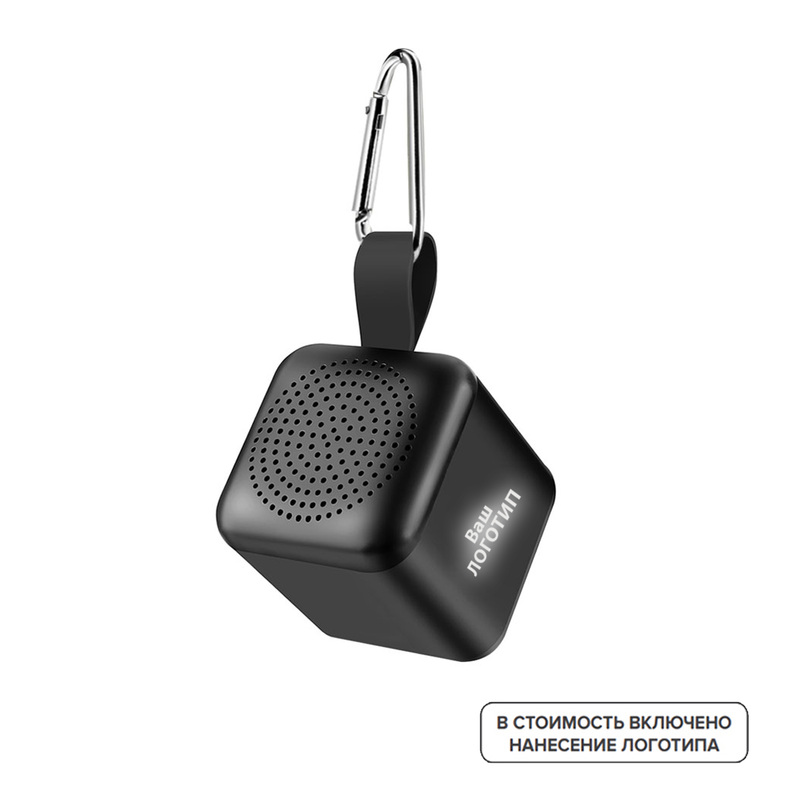 Изображение товара Портативная Bluetooth колонка Slaigo mini черная с подсветкой и функцией TWS