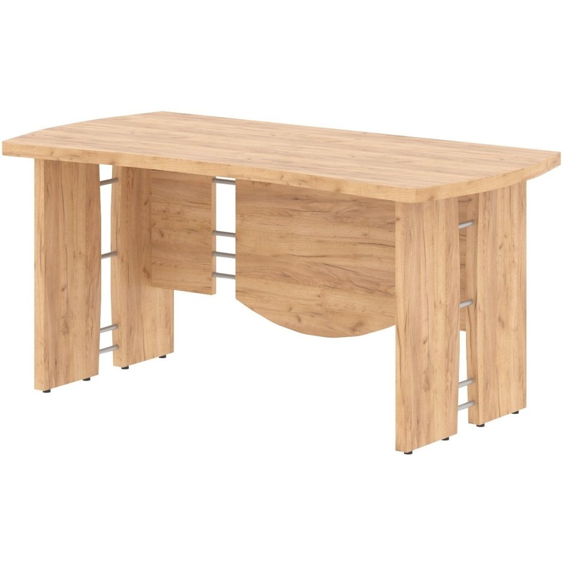 Изображение товара Стол руководителя письменный Born В 103 (дуб бофорд, 1600x800x750 мм)