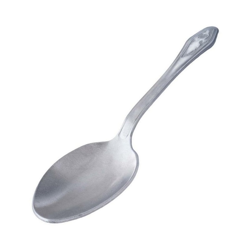 Изображение товара Столовая алюминиевая ложка Scovo 19 см, комплект 25 штук