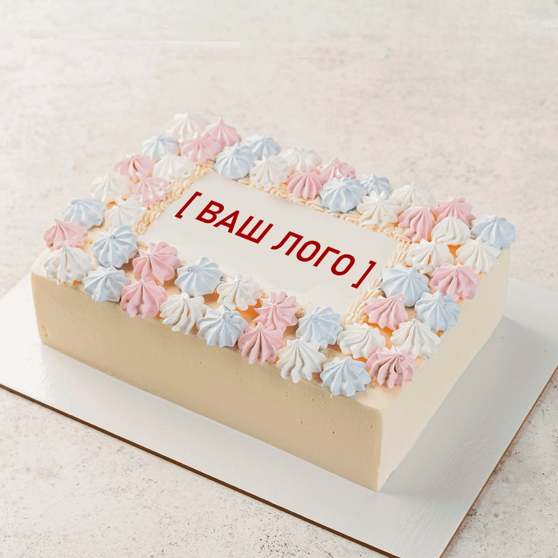 Изображение товара Торт корпоративный Безе 3 кг