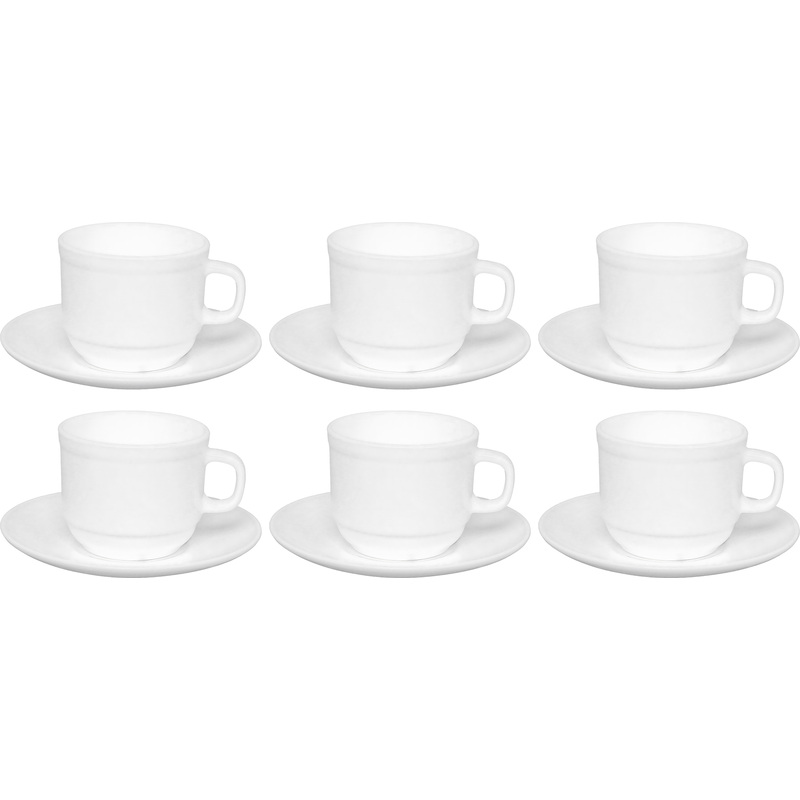 Изображение товара Чайная пара стеклокерамическая 250 мл (6 штук в упаковке)