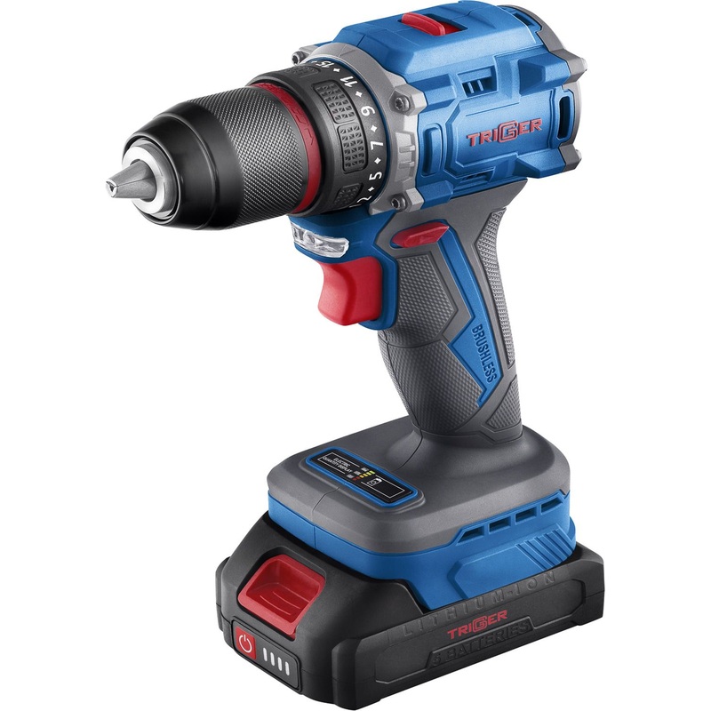 Изображение товара Дрель-шуруповёрт аккумуляторная Триггер 20121 (тов-225579)
