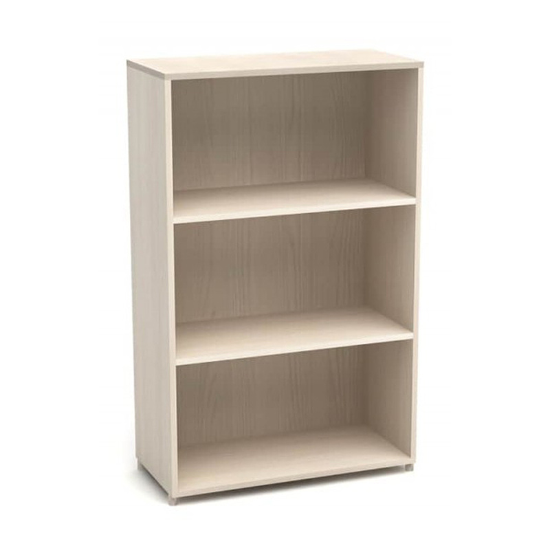 Изображение товара Стеллаж низкий Канц ШК39.15 (дуб молочный, 3 секции, 700x330x1130 мм)