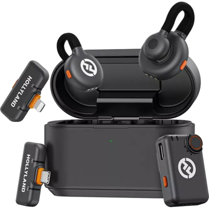 Изображение товара Радиосистема Hollyland Lark M2S Ultimate Combo микрофон беспроводной для интервью и подкастов