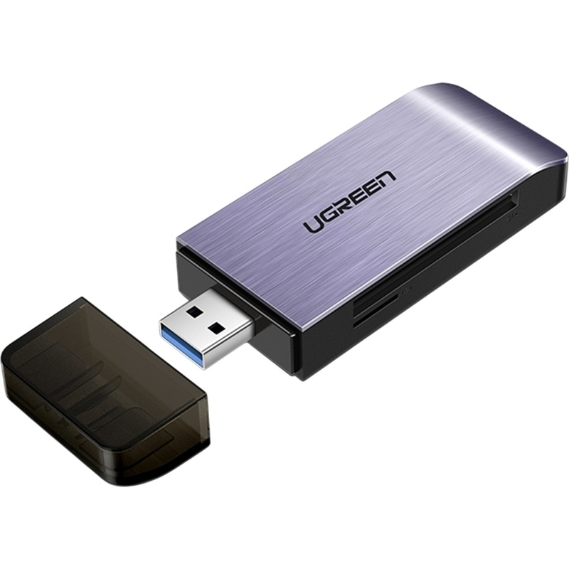 Изображение товара Картридер Ugreen CM180 USB 3.0 для SD microSD Compact Flash MS карт