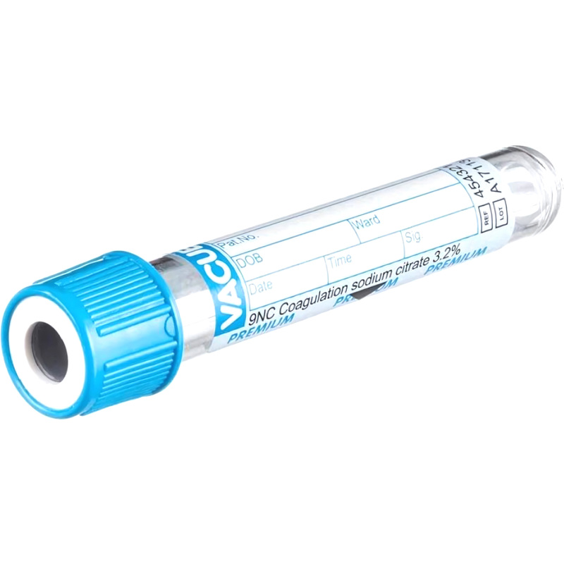 Изображение товара Вакуумные пробирки Vacuette с Na цитратом 3,8% 2 мл 50 штук