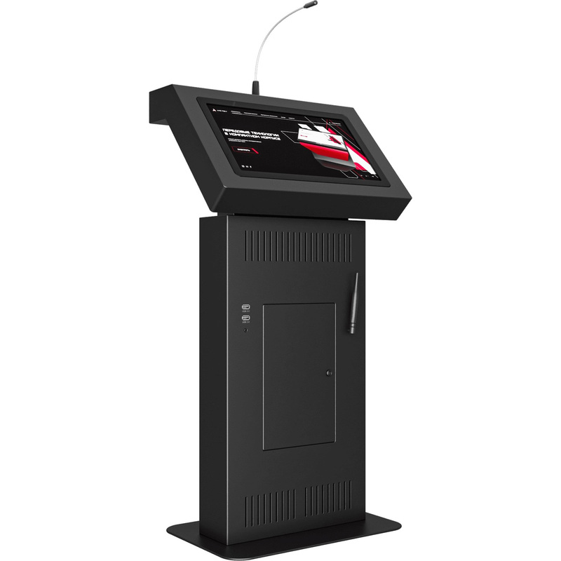 Изображение товара Интерактивная трибуна AxeTech Voice Start 21,5 дюймов с сенсорным дисплеем и микрофоном