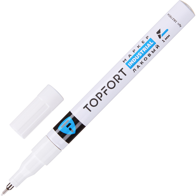 Изображение товара Маркер промышленный лаковый TOPFORT ZP1103 белый 1 мм (1827854)
