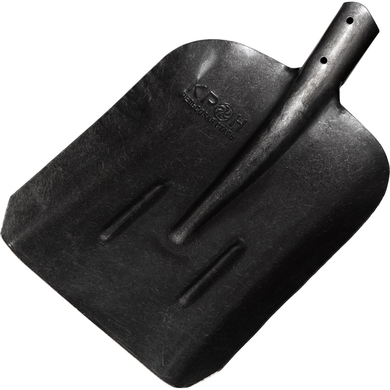 Изображение товара Лопата совковая Рустрейд рельсовая сталь без черенка 37см