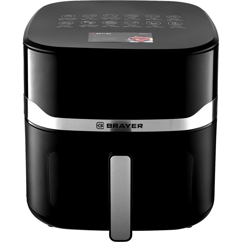 Изображение товара Аэрогриль Brayer BR2040 10 л, 1800 Вт, 12 программ, гарантия 24 мес