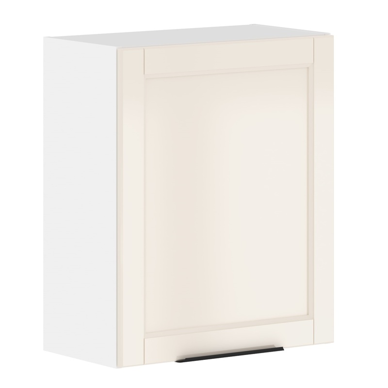 Изображение товара Навесной шкаф Sicilia с полкой 600х320х720 мм бежевый и белый