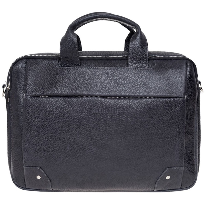 Изображение товара Сумка для документов мужская Franchesco Mariscotti черная (2-1060кFM1)