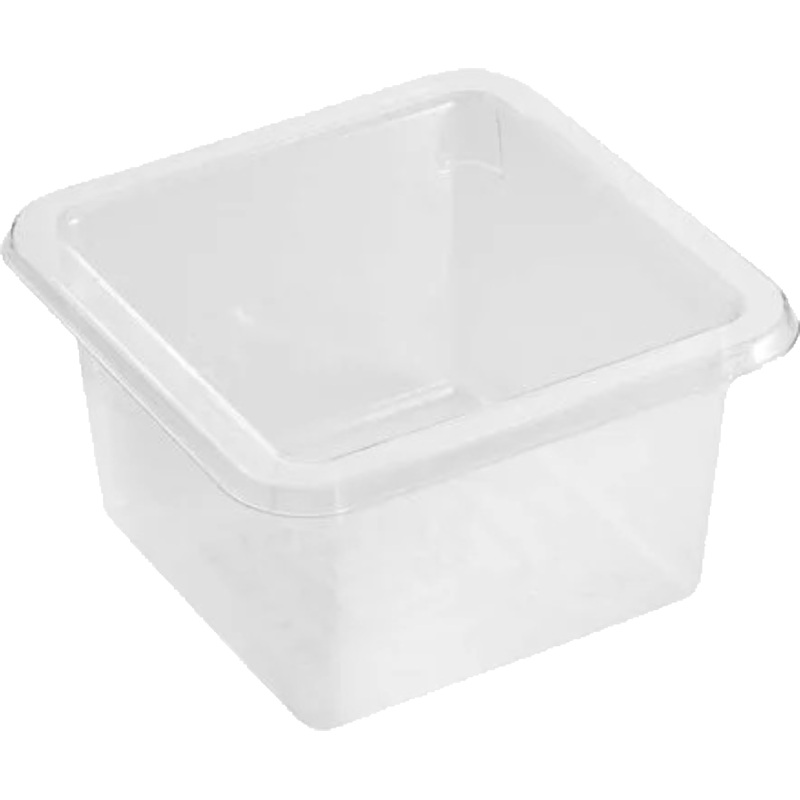 Изображение товара Контейнер без крышки Протэк 80x80x45 мм для кондитерских изделий 360 штук