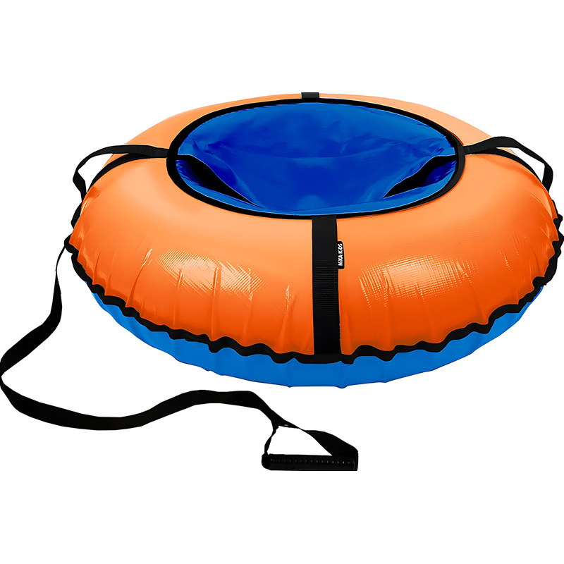 Изображение товара Тюбинг (ватрушка) Nika 100 см оранжевый/синий