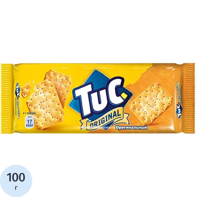 Изображение товара Крекер TUC original c солью (24 штуки по 100 г)